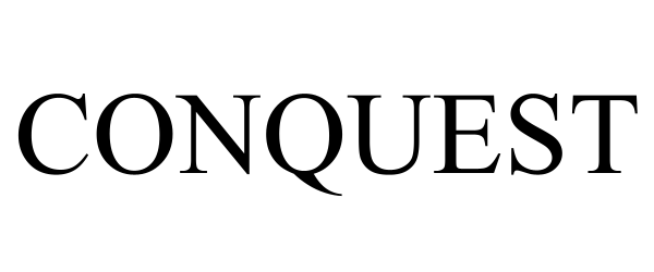 Trademark Logo CONQUEST