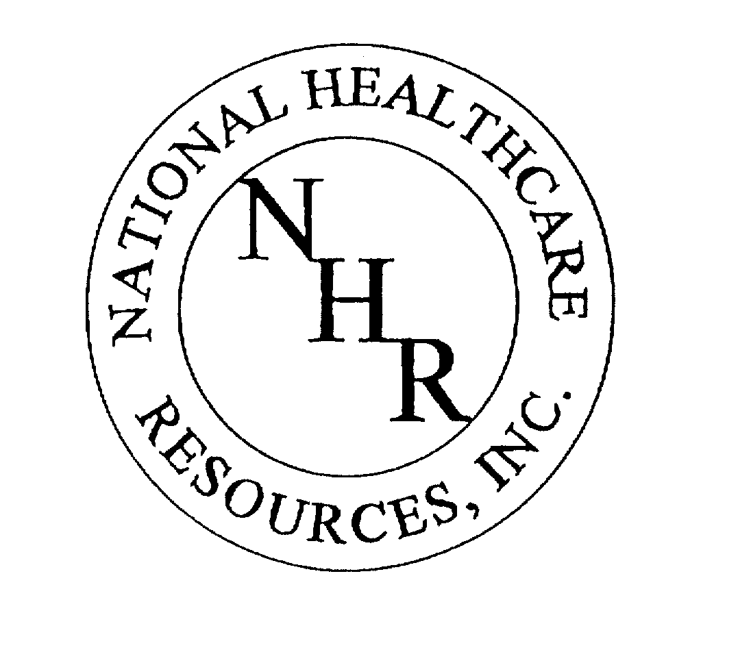 Trademark Logo NHR NATIONAL HEALTHCARE RESOURCES, INC.