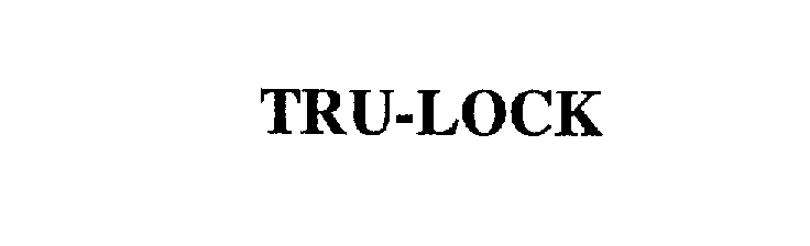 Trademark Logo TRU-LOCK