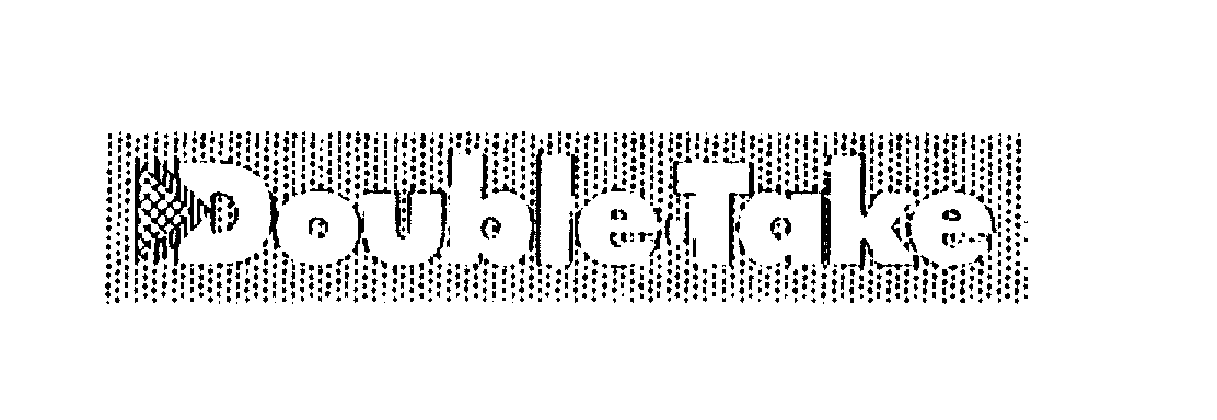 Trademark Logo DOUBLE-TAKE