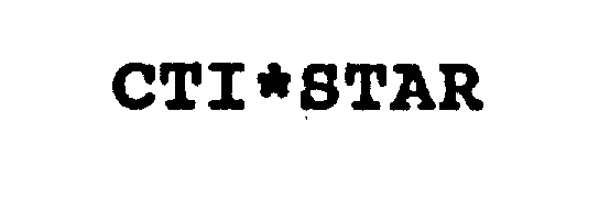 Trademark Logo CTI*STAR