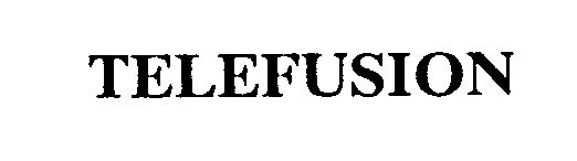 Trademark Logo TELEFUSION