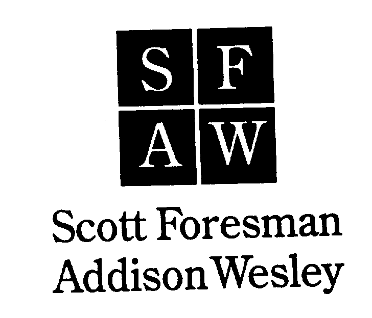  S F A W SCOTT FORESMAN ADDISON WESLEY