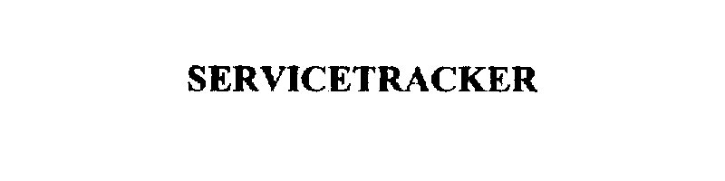 Trademark Logo SERVICETRACKER