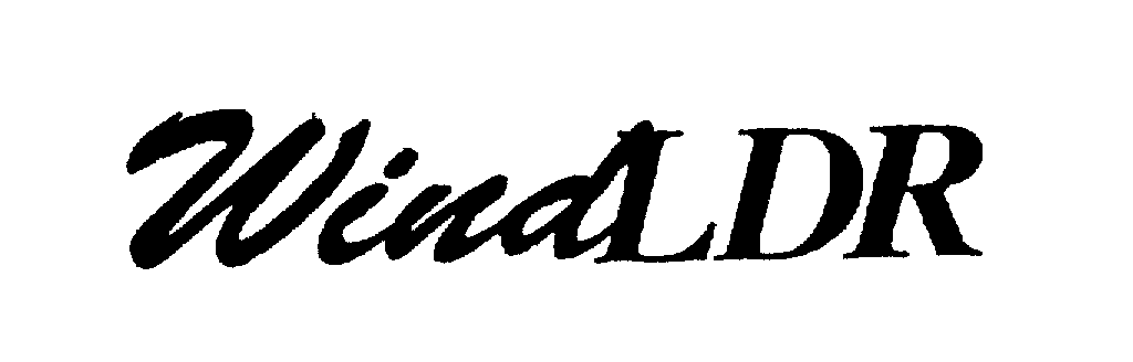 Trademark Logo WINDLDR