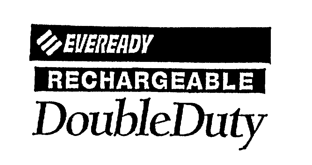  EVEREADY RECHARGEABLE DOUBLEDUTY