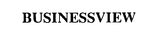 Trademark Logo BUSINESSVIEW