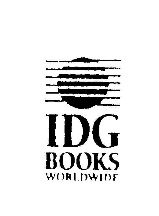  IDG BOOKS WORLDWIDE