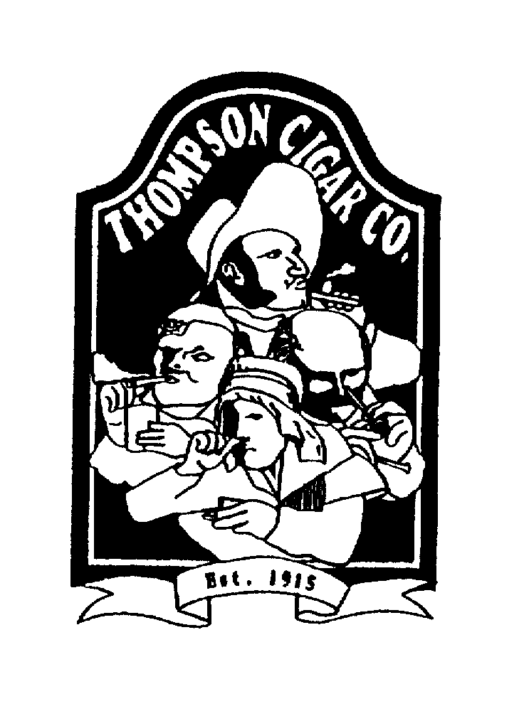 Trademark Logo THOMPSON CIGAR CO. EST. 1915