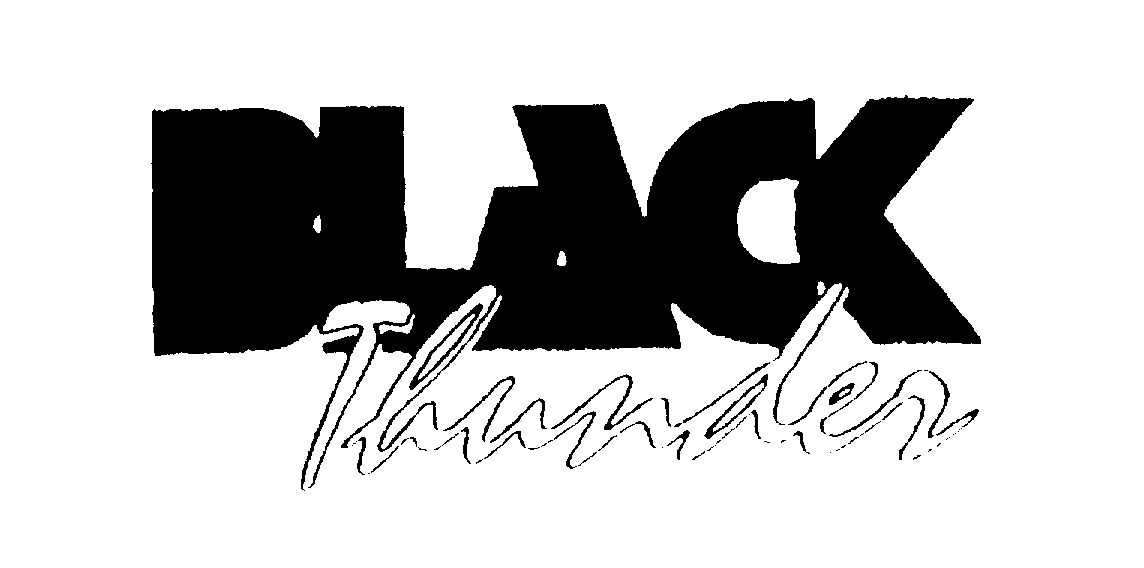 Trademark Logo BLACK THUNDER