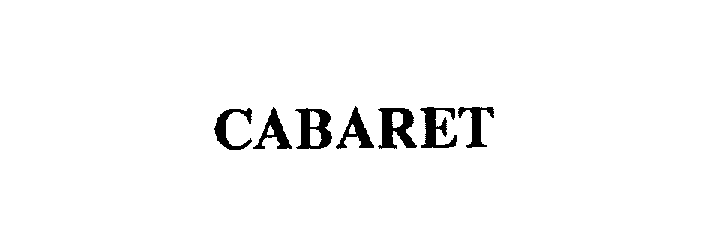  CABARET