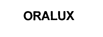 Trademark Logo ORALUX