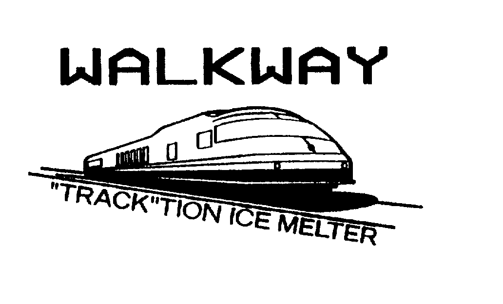 Trademark Logo WALKWAY "TRACK"TION ICE MELTER