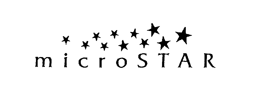 Trademark Logo MICROSTAR