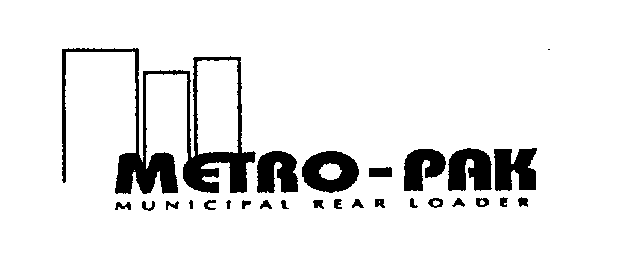  METRO-PAK MUNICIPAL REAR LOADER