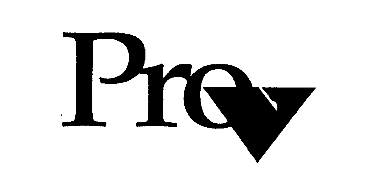 Trademark Logo PRO V