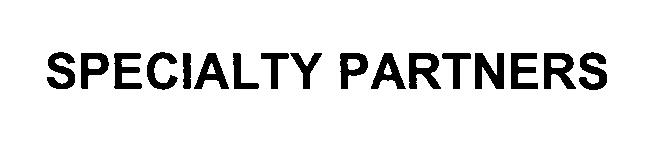 Trademark Logo SPECIALTY PARTNERS