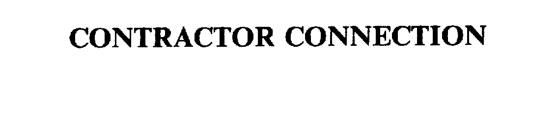 CONTRACTOR CONNECTION