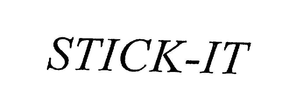 Trademark Logo STICK-IT