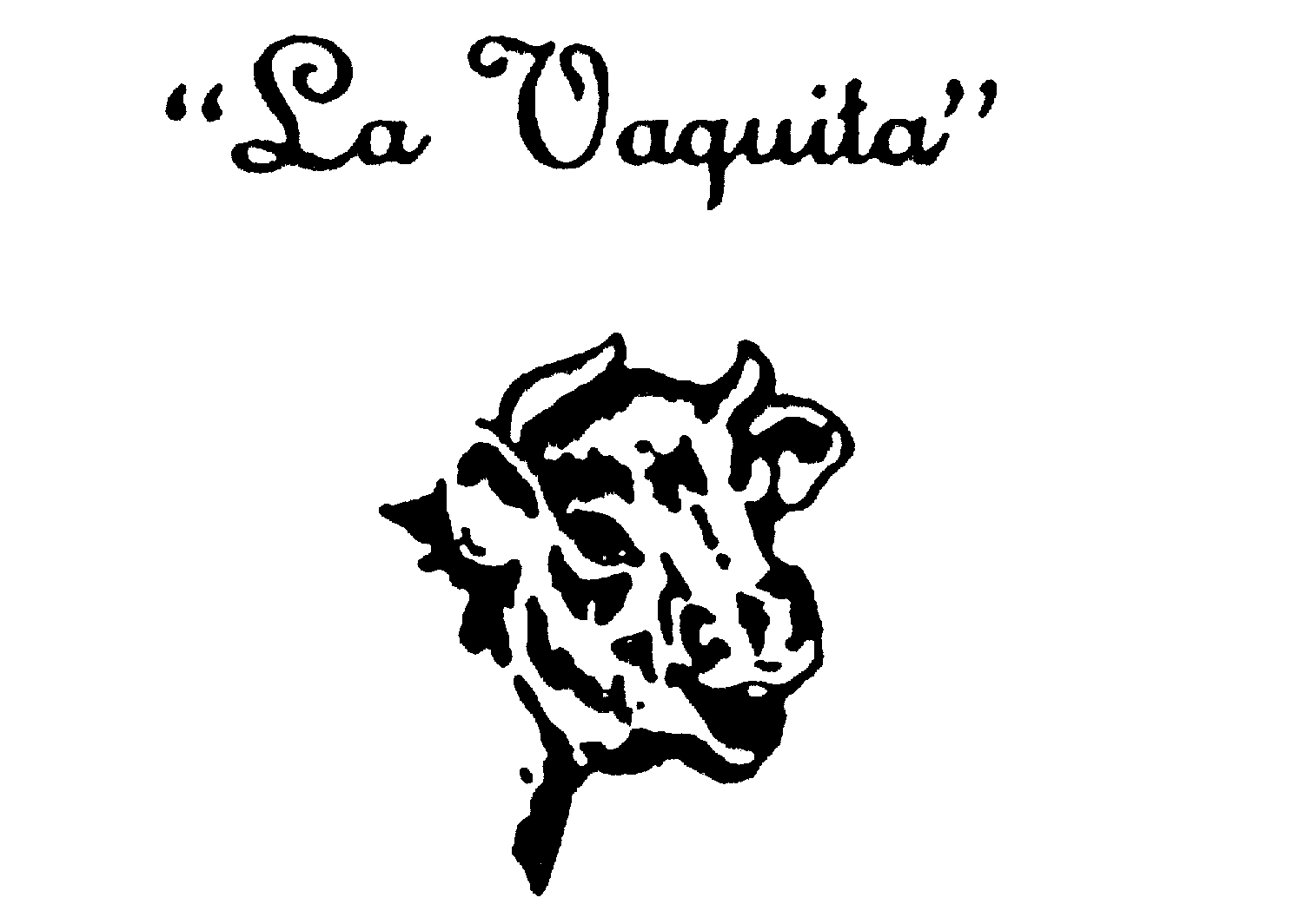 Trademark Logo "LA VAQUITA"