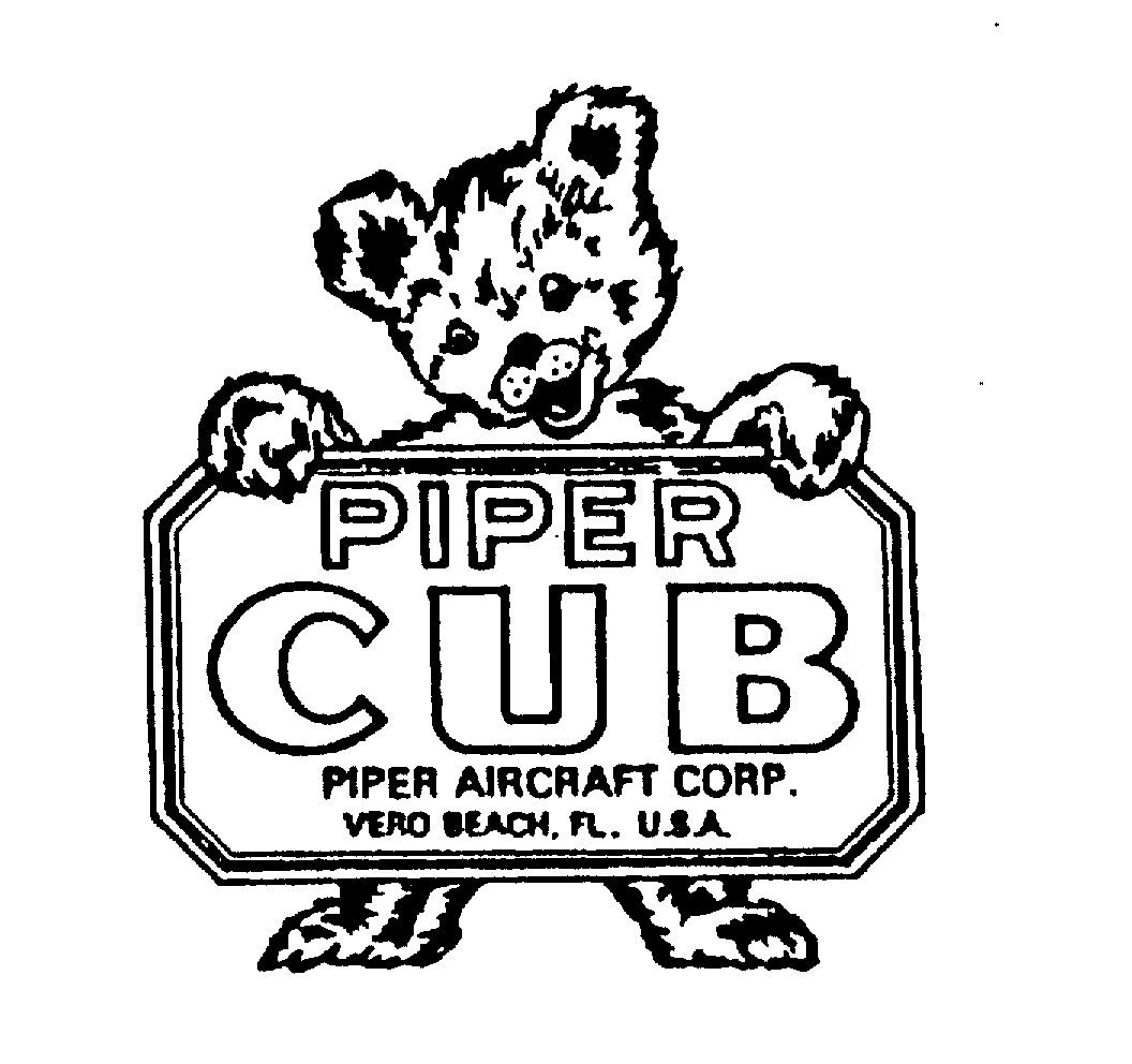  PIPER CUB PIPER AIRCRAFT CORP. VERO BEACH, FL. U.S.A.