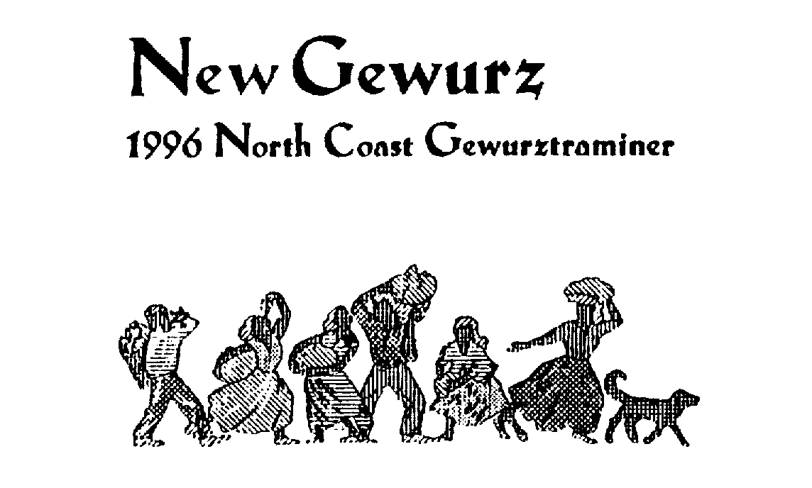 NEW GEWURZ 1996 NORTH COAST GEWURZTRAMINER