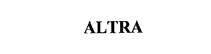 Trademark Logo ALTRA