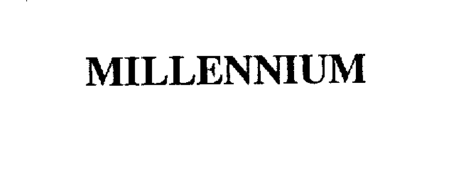 Trademark Logo MILLENNIUM