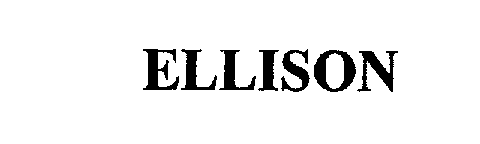 Trademark Logo ELLISON