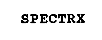Trademark Logo SPECTRX