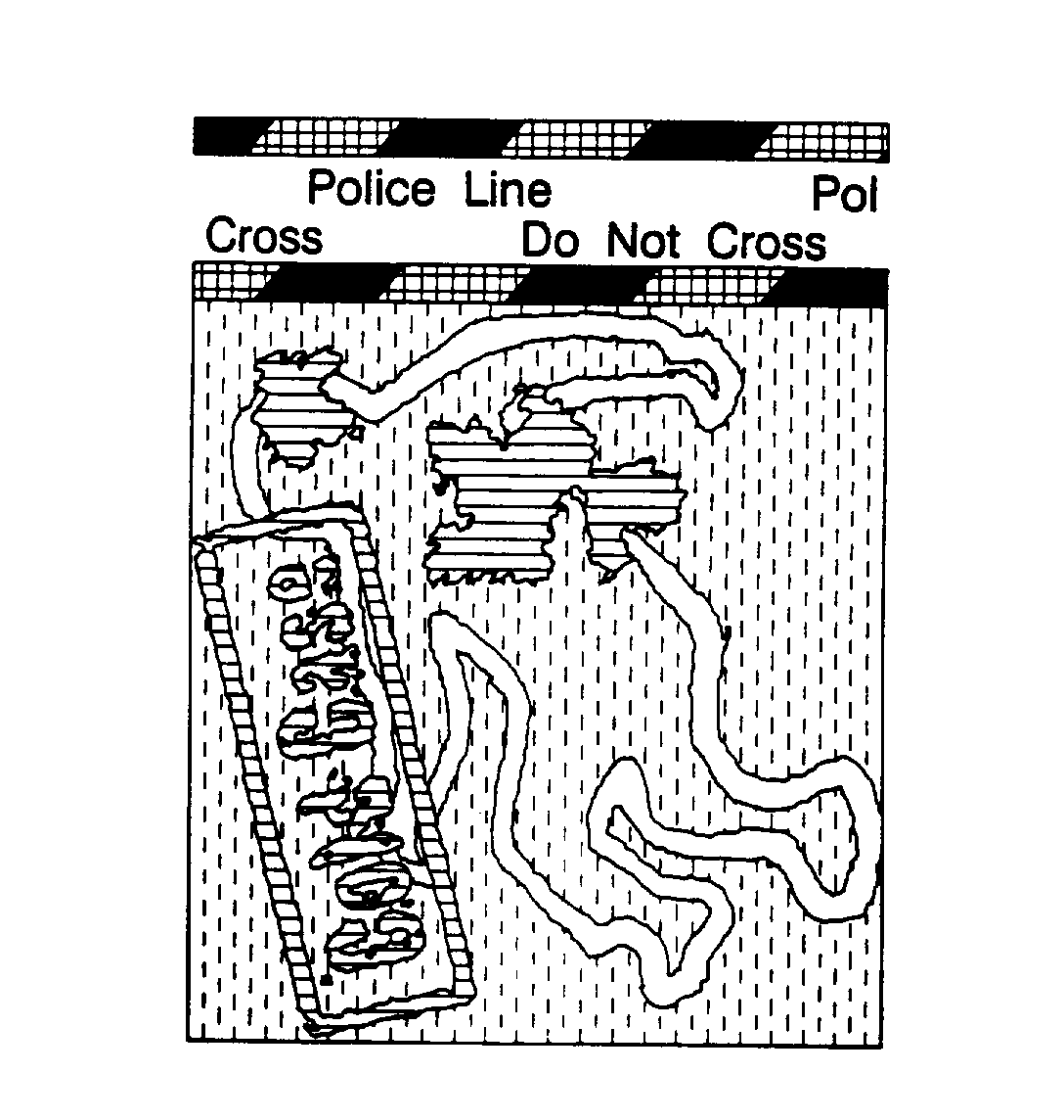  COLD CASE POLICE LINE POL CROSS DO NOT CROSS