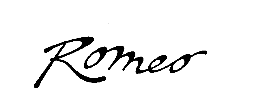 Trademark Logo ROMEO