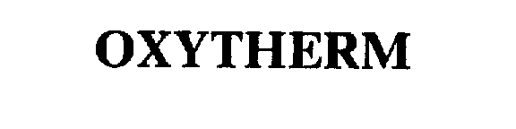 Trademark Logo OXYTHERM