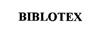  BIBLOTEX