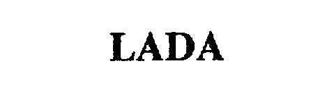 Trademark Logo LADA