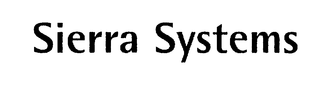  SIERRA SYSTEMS