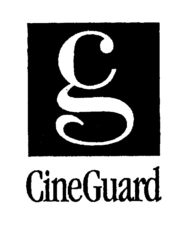 Trademark Logo CG CINEGUARD
