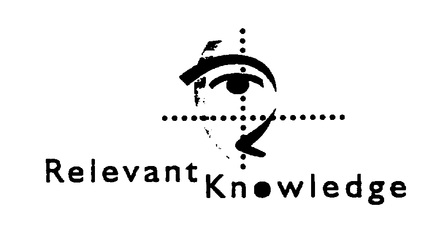 Trademark Logo RELEVANT KNOWLEDGE