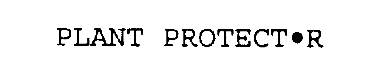 Trademark Logo PLANT PROTECT R