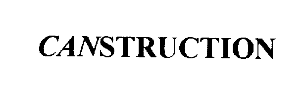 Trademark Logo CANSTRUCTION