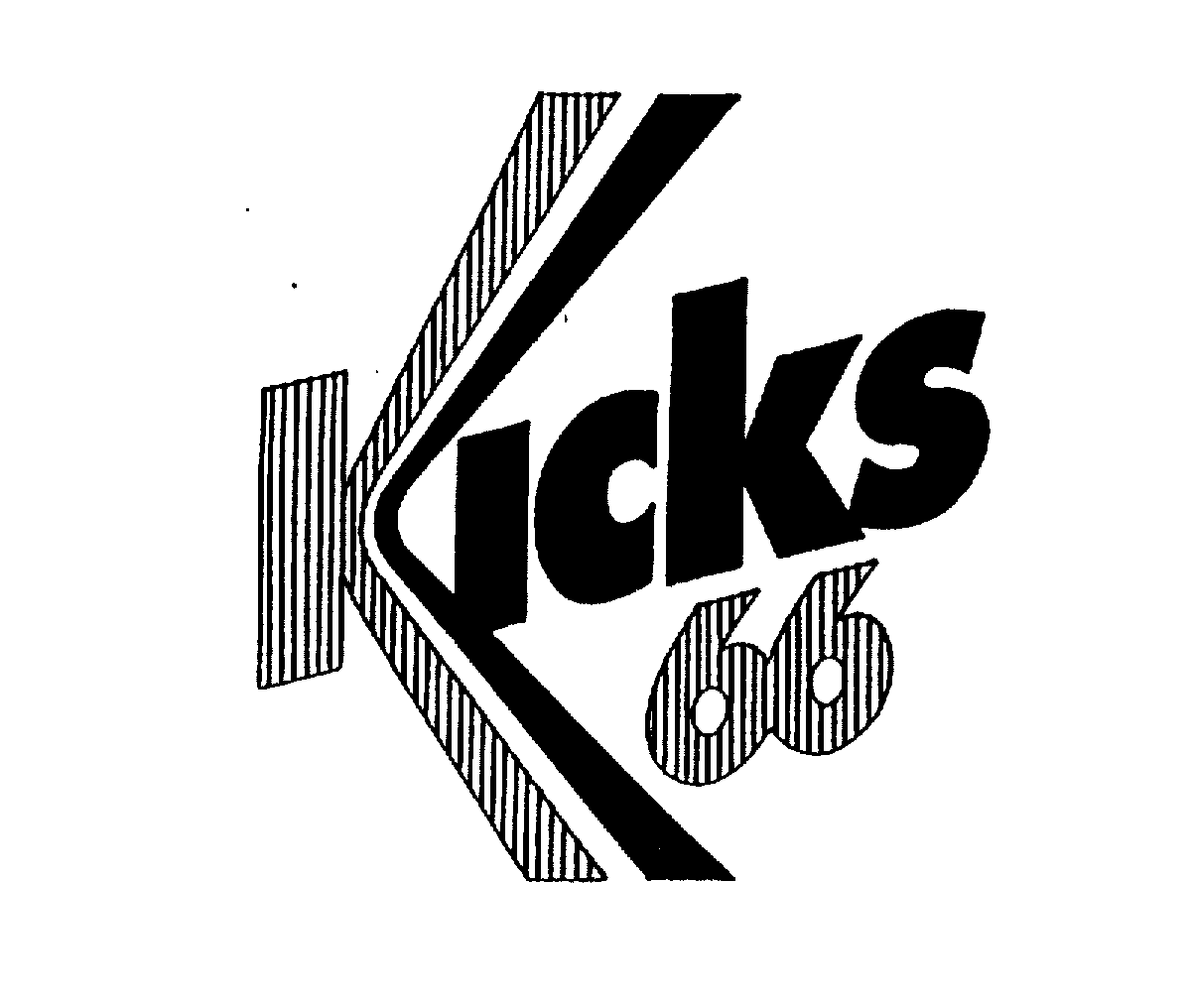 Trademark Logo KICKS 66