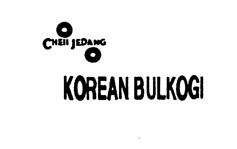 Trademark Logo CHEIL JEDANG KOREAN BULKOGI
