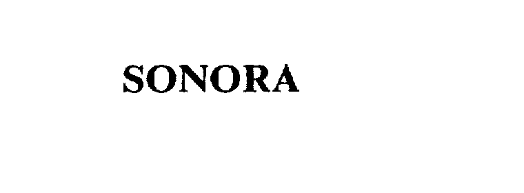  SONORA