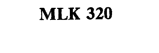 Trademark Logo MLK 320