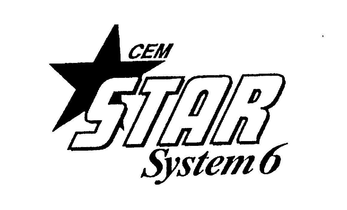 Trademark Logo CEM STAR SYSTEM 6