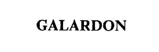 Trademark Logo GALARDON