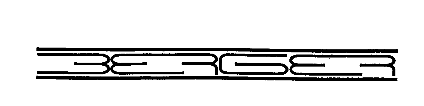 Trademark Logo BERGER