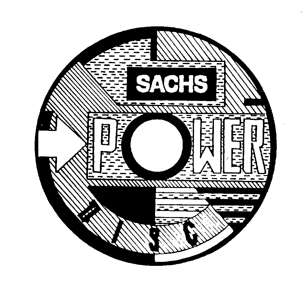 Trademark Logo SACHS POWER DISC