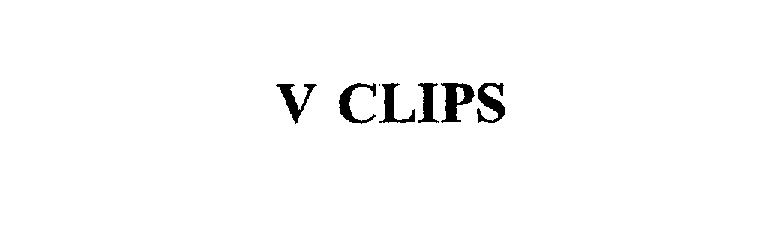 Trademark Logo V CLIPS