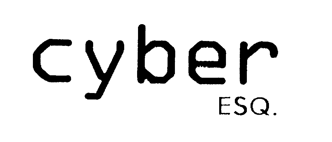 Trademark Logo CYBER ESQ.